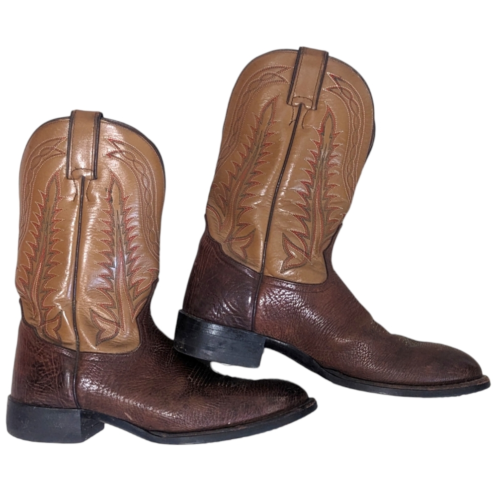 Tony Lama Western Boots 8.5 - Picture 3 of 8
